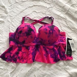 Torrid Tie Dye Bikini Top